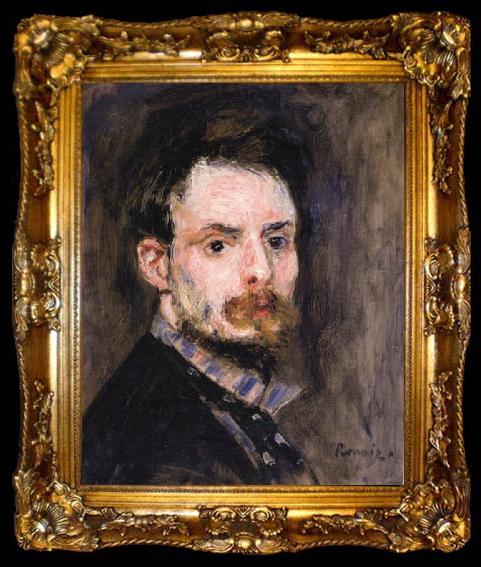 framed  Pierre Renoir Self-Portrait, ta009-2